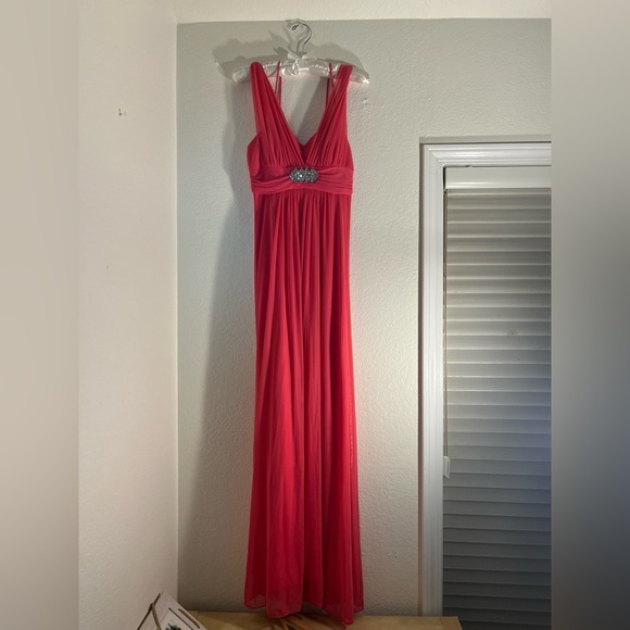 Dollcake Dresses & Skirts - Elegant Hot Pink Dress with Jewel Accent